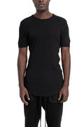 Thom Krom | SS26 - Slim rib t-shirt, Black MTS948