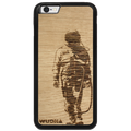 Slim Wooden Phone Case | Banksy Astronaut