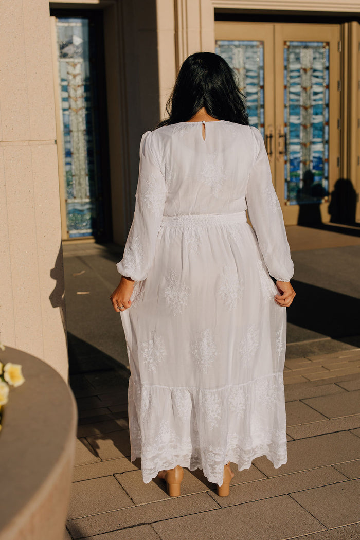 Sloan LDS Temple Dress