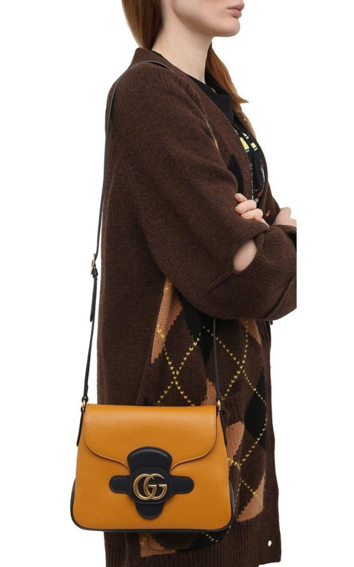 Gucci Small Messenger with Double GG Bag - Runway Catalog