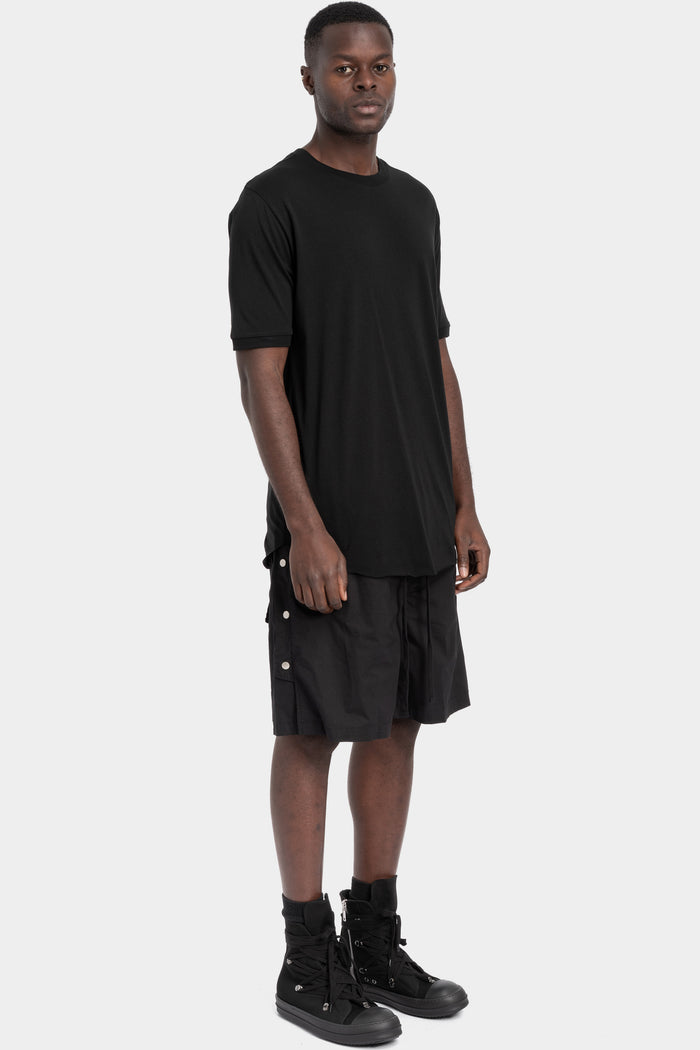 Thom Krom | SS26 - Soft cotton blend t-shirt, Black MTS937