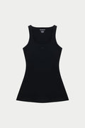 SOFT TOUCH SKORT DRESS - BLACK