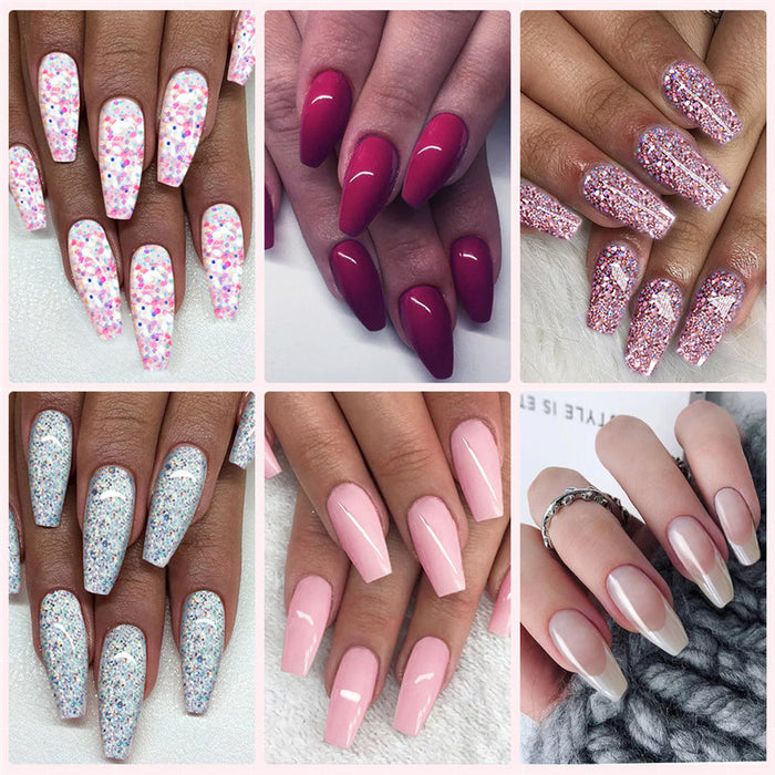 Close-up of 3D nail art gel texture shaped with a small manicure tool