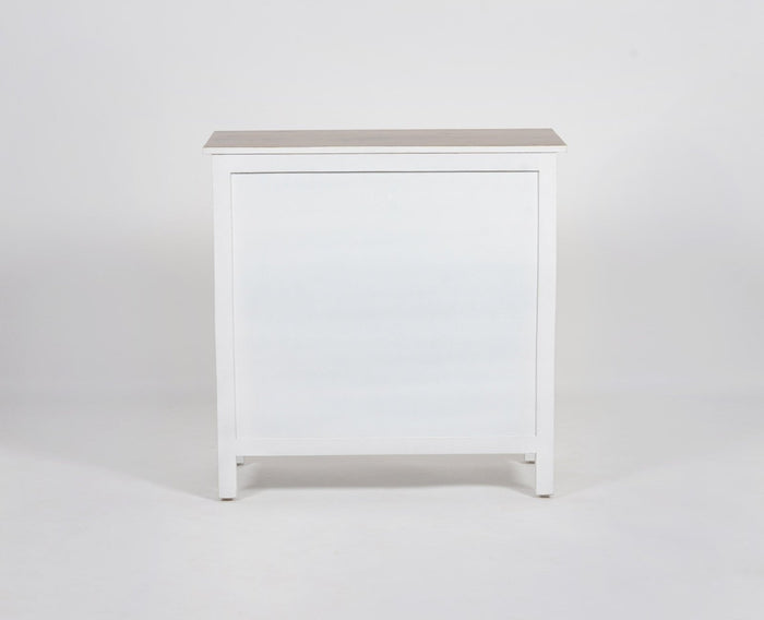 Spain Wooden Two door Sideboard Cabinet Furniselan - Frosty White
