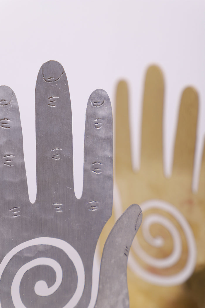 Spiral Hand Candle Holder