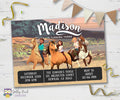 Spirit Riding Free Birthday Party Invitation