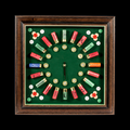 Sporting Gentry SP02 Paper Shotgun Cases Square Clock
