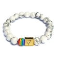 The Spotlight Project Autism Acceptance marble beaded bracelet