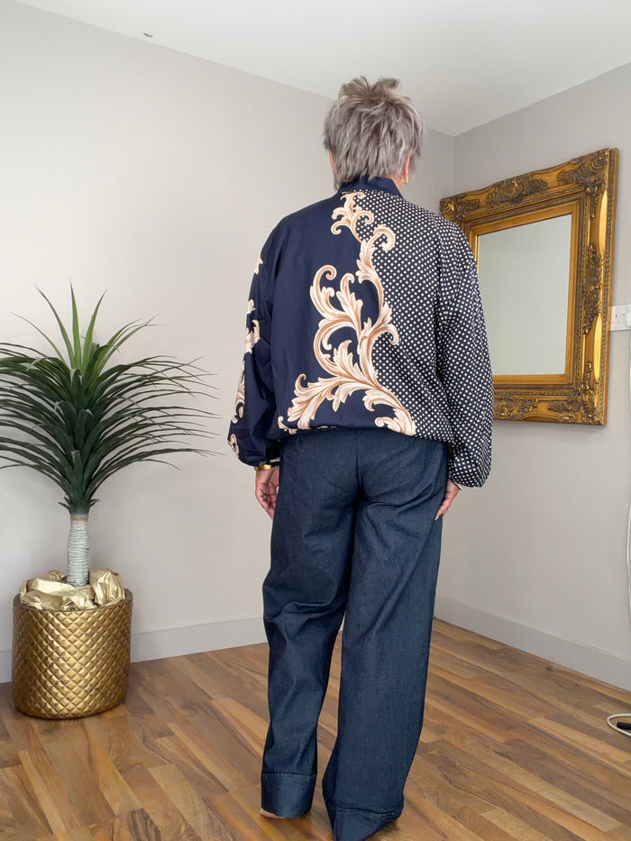 Spotty Bomber Jacket