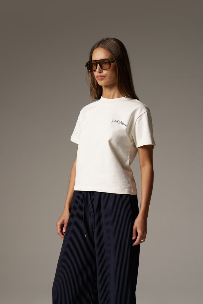 ST TROPEZ T-SHIRT - OFF WHITE