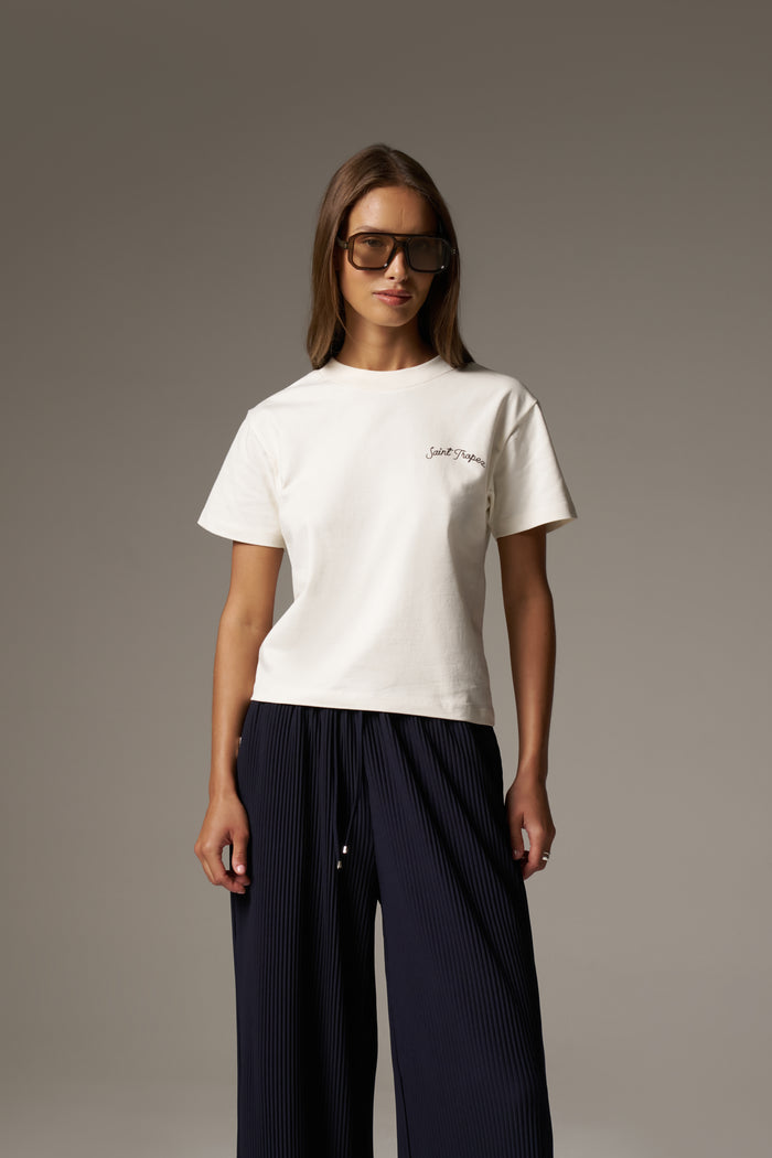 ST TROPEZ T-SHIRT - OFF WHITE