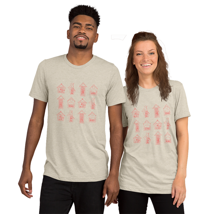 Stacked Little Library Tee