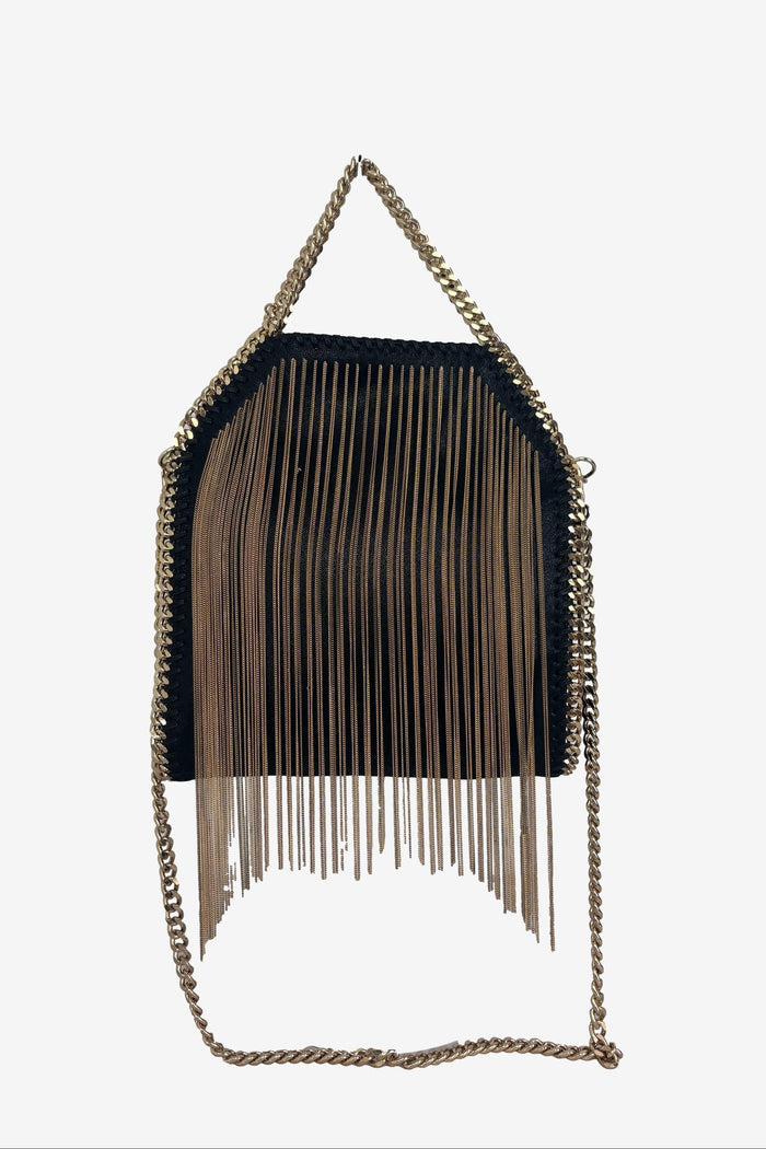 Stella McCartney Falabella chain fringed Mini Bag