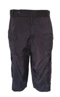 Dries Van Noten Striped Navy Shorts - Runway Catalog