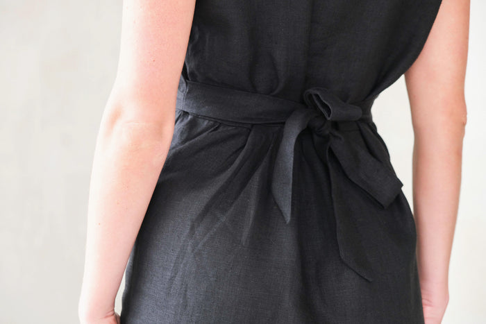 Summer Linen Dress AIRA - IN STOCK