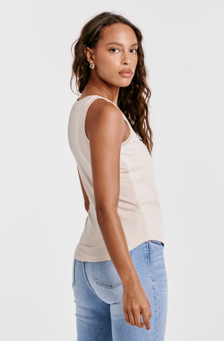 Susana Vegan Leather Tank