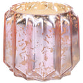 Sweet Grace Blush Mercury Glass Candle