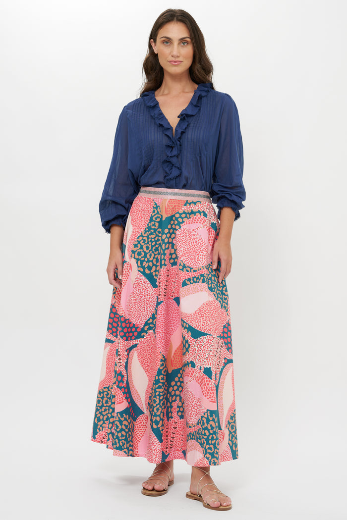 Swing Skirt- Nautilus Navy