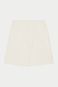 TEXTURED WOVEN SHORTS - WHITE