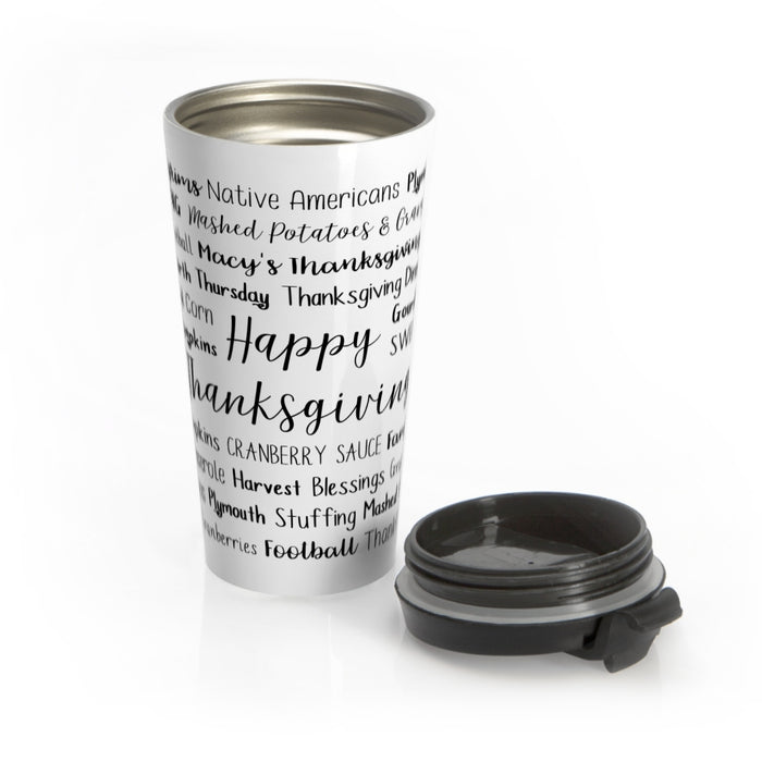 Thanksgiving Travel Mug