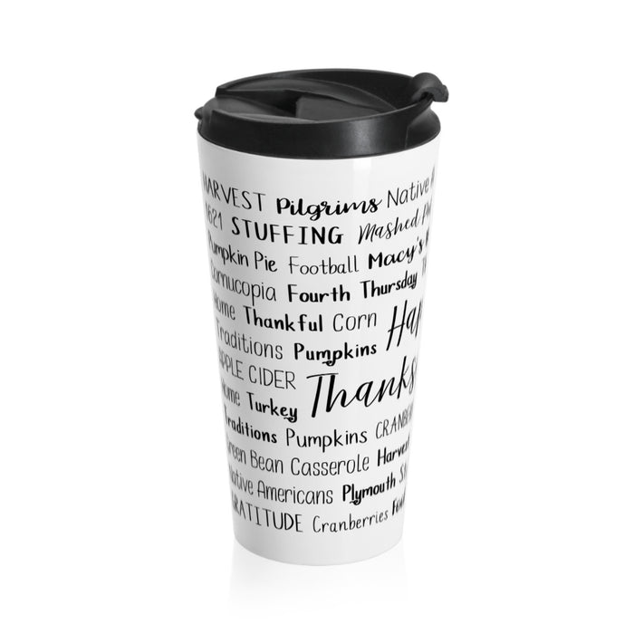 Thanksgiving Travel Mug