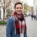 Thick Check Tartan Scarf