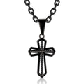 Through the Darkest Night Cross Necklace