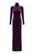 Alex Perry Tierney Velvet Column Gown - Runway Catalog