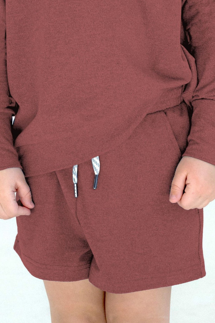 Girls' Yoga Short Birch image 2