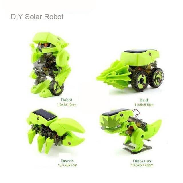 Transforming Dinosaur Robot | 4 In 1 Robot Kit For Kids