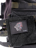 Tribal K9 Skull Patch - Wild South Apparel