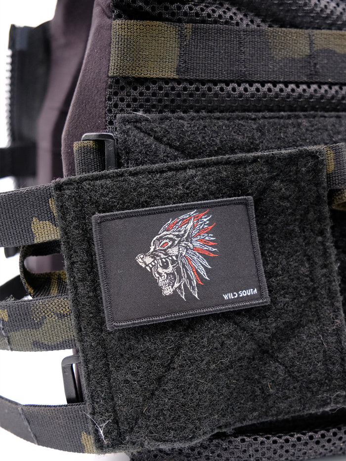 Tribal K9 Skull Patch - Wild South Apparel