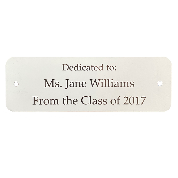 Tribute Plaque