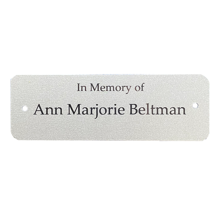 Tribute Plaque