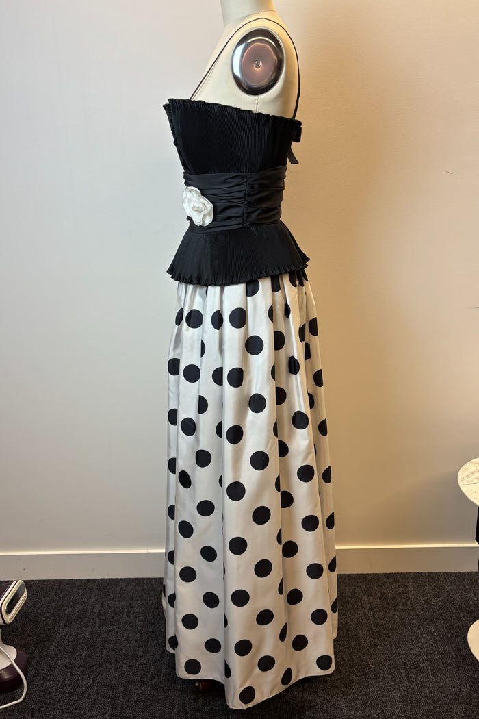 Trina Lewis & Marjon Polka Dot Couture Gown image 1