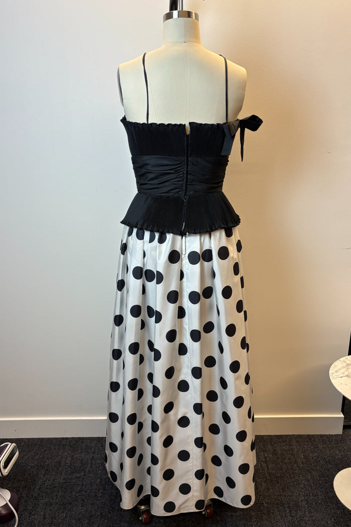 Trina Lewis & Marjon Polka Dot Couture Gown image 2
