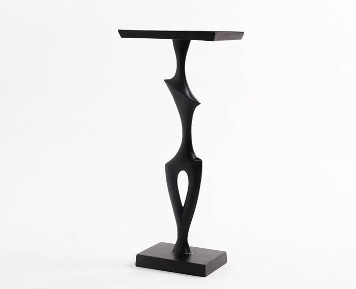 Twist Accent End Table Black