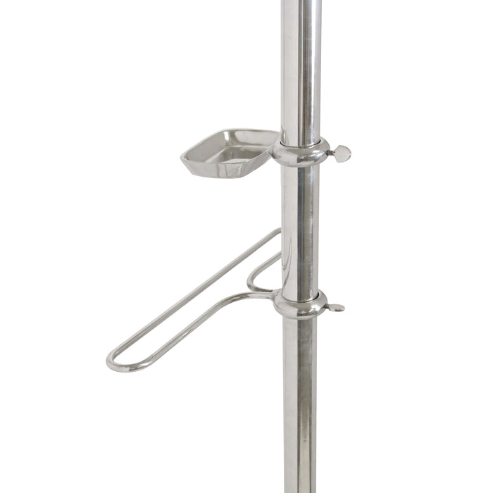 Urban Designs 70-Inch Aluminum Coat Rack - Silver