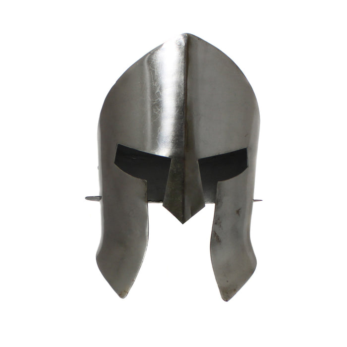 Urban Designs Antique Replica Armor Spartan Helmet - Chrome