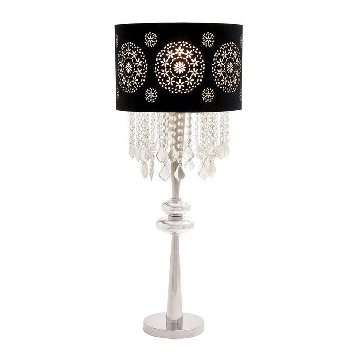 Urban Designs Contemporary Parisian Glass Pendant 35" Table Lamp