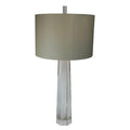 Urban Designs Emma Turquoise & Golden Brown Glazed Ceramic Tabletop Lamp