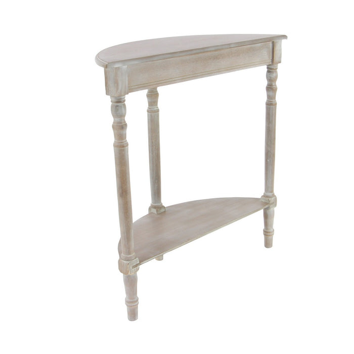 Urban Designs Serena Demilune Console Table - Natural