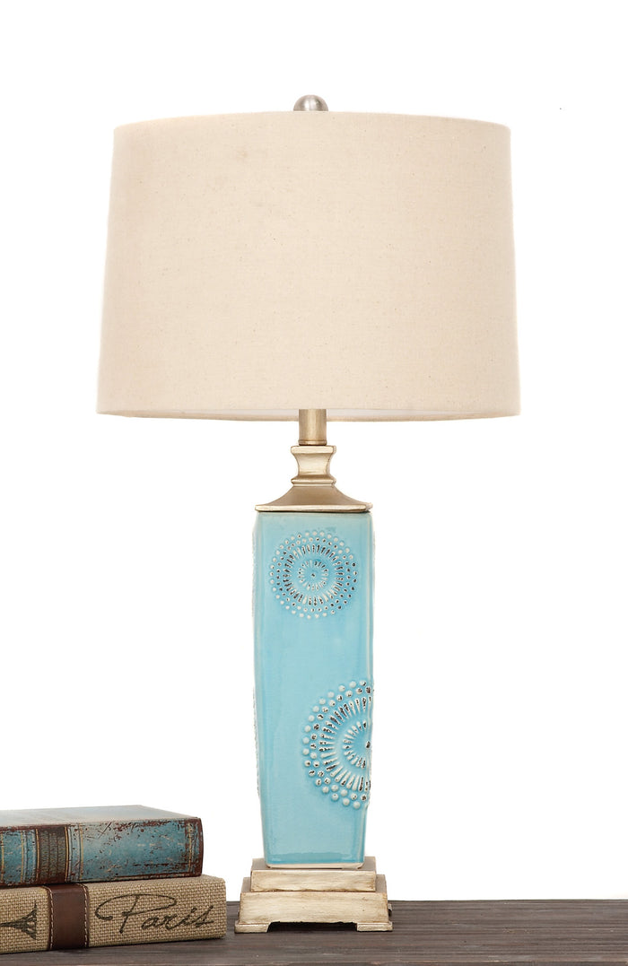 Urban Designs Victoria Ceramic Table Lamp - Set of 2