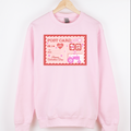 VALENTINES POSTCARD – Crewneck