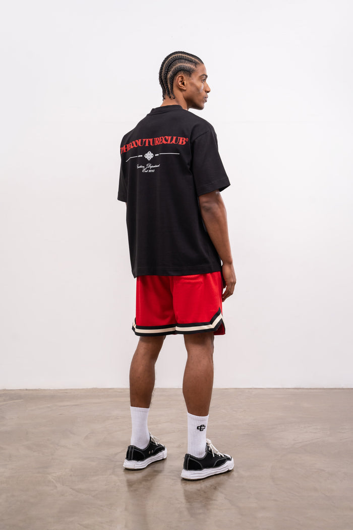 VARSITY MESH SHORT - RED