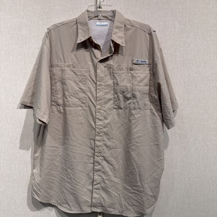 Ventilated S/S shirt, mens