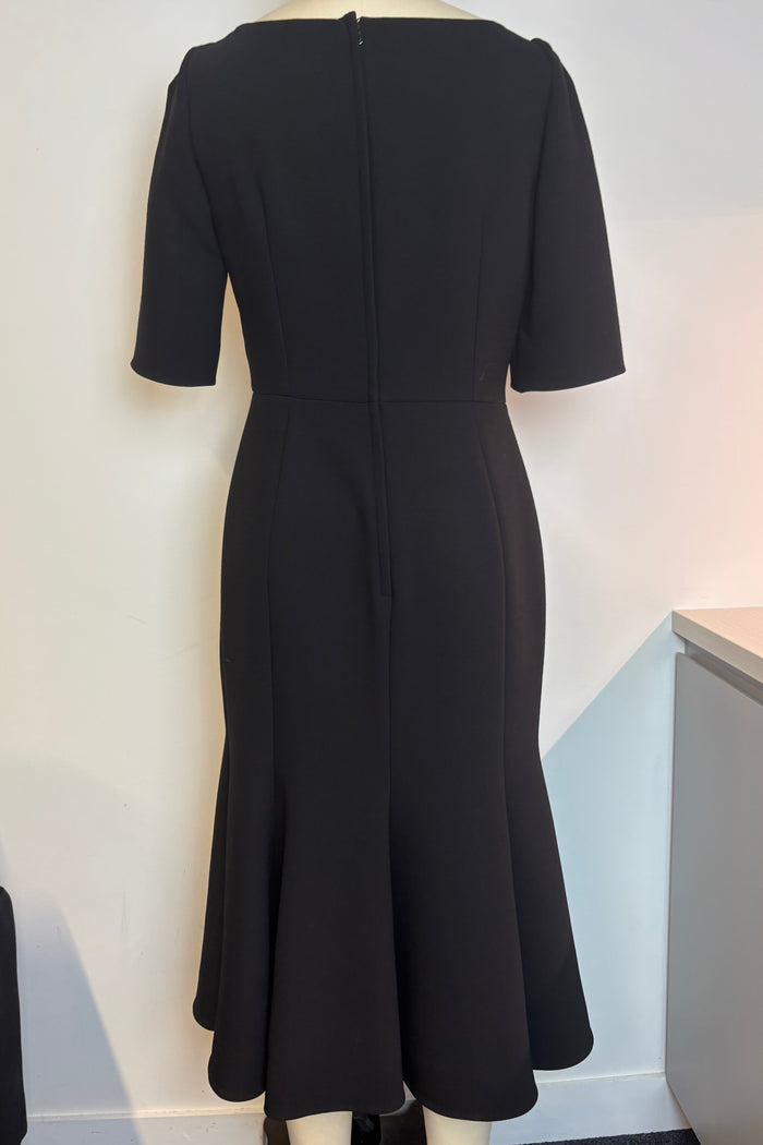 Vintage Dolce & Gabbana Fluted Midi Dress