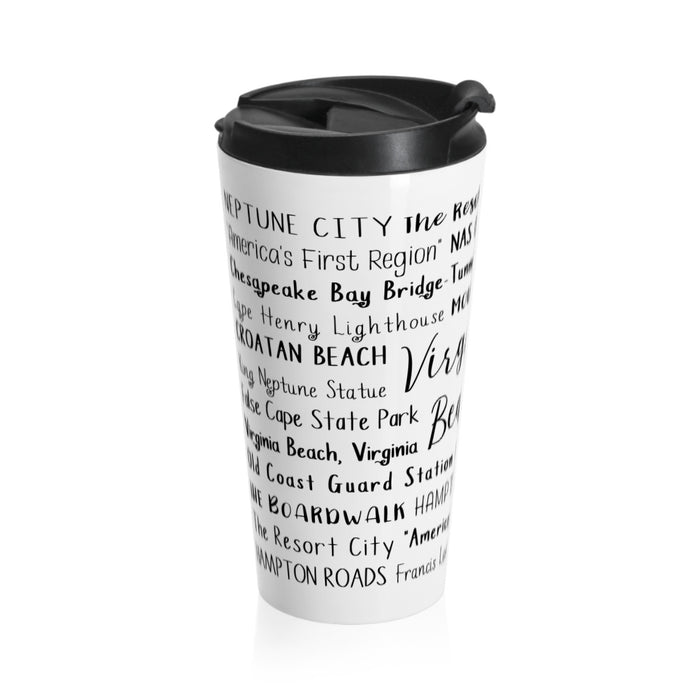 Virginia Beach, VA Travel Mug