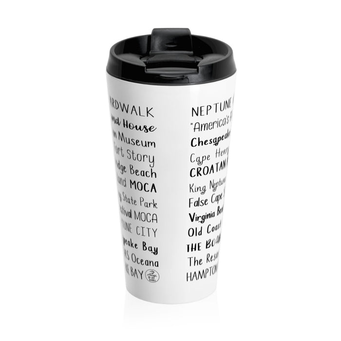 Virginia Beach, VA Travel Mug