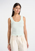 vs001-scoop-neck-ribbed-cotton-vest-mint-green